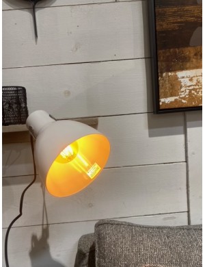 LAMPE CLIP LOFT WHITE