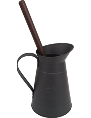 PORTE BROSSE WC BROC NOIR