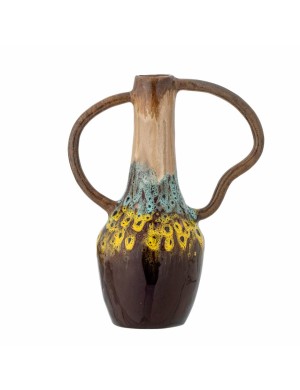 MAHNOOR VASE MARRON