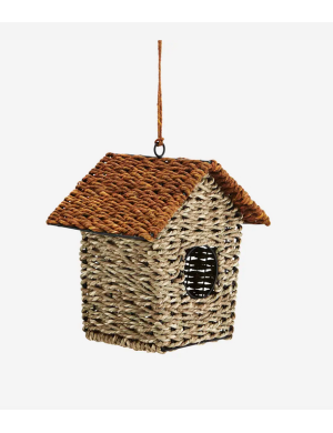 HANGING BIRD HOUSE NATURAL...