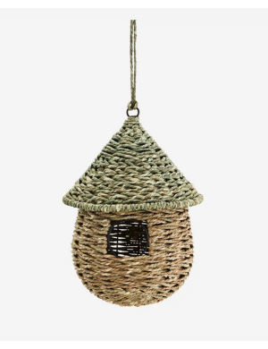 HANGING BIRD HOUSE NATURAL...