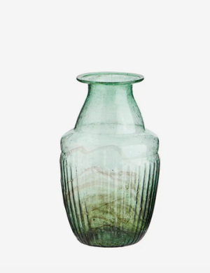 RECYCLED GLASS VASE 9X15CM...